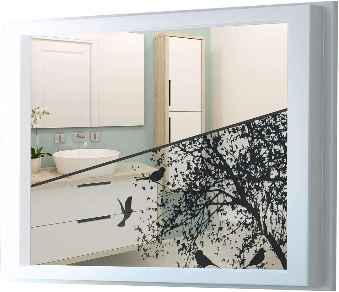 Fensterfolie Sichtschutz I Hochwertige Klebefolie für Fenster - Sticker I Deko Folie für Küche, Bad,