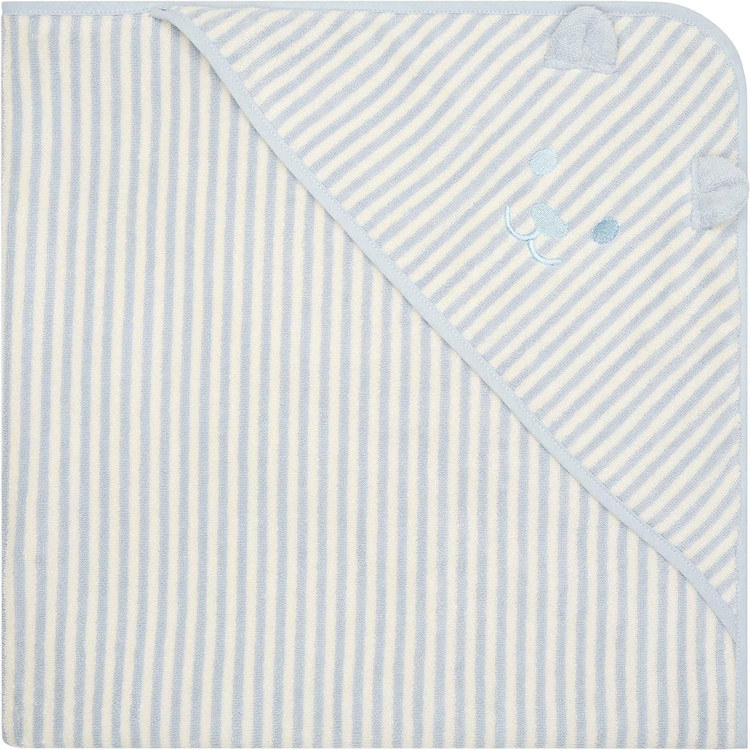 Steiff Unisex Kids Mini Basic Badetuch Mit Kapuze, Celestial Blue