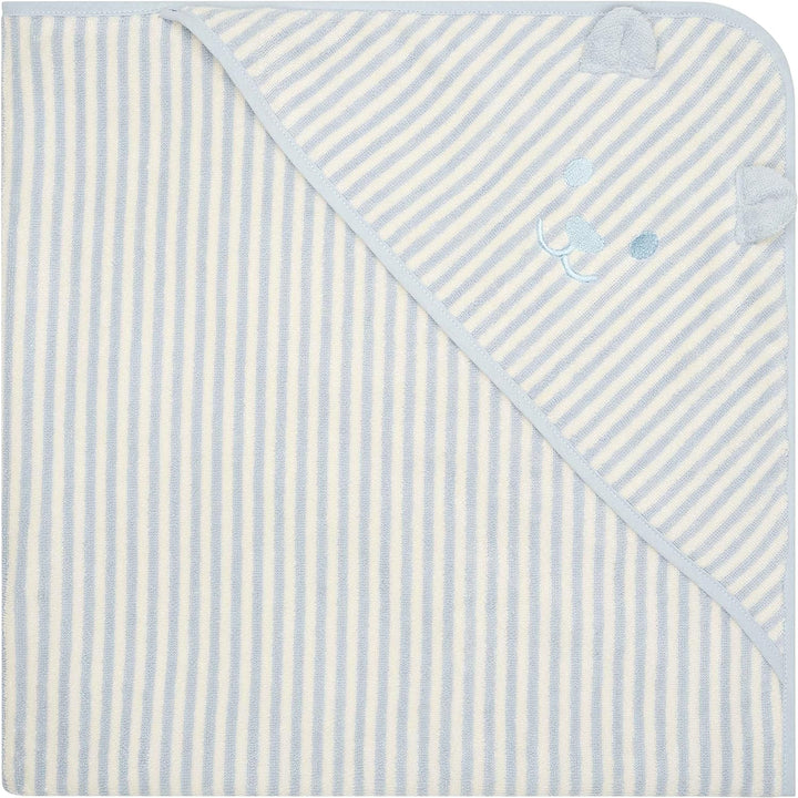 Steiff Unisex Kids Mini Basic Badetuch Mit Kapuze, Celestial Blue