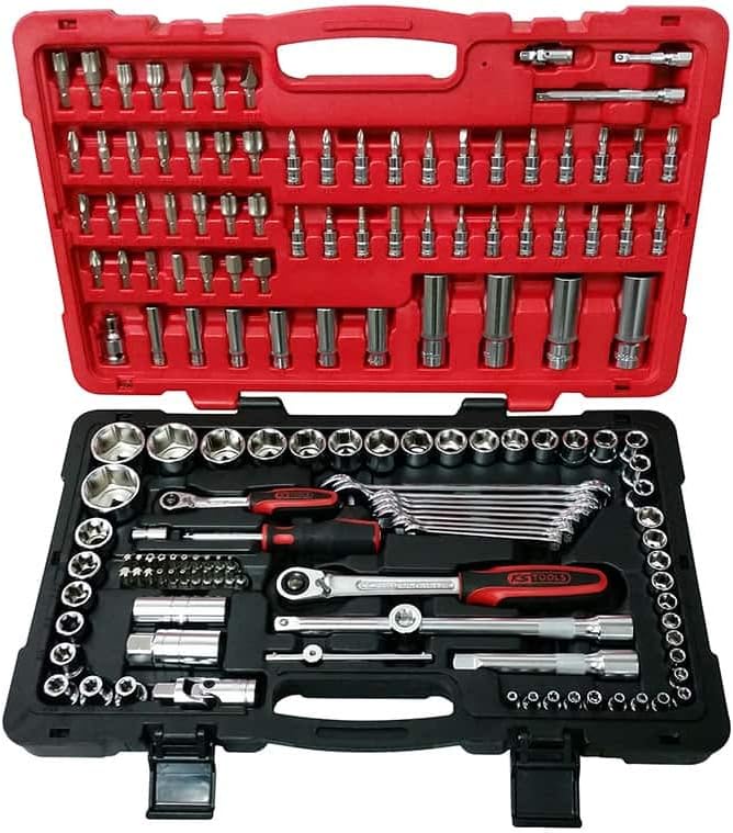 'KS Tools 922.0751 Koffer 151-teilig Steckschlüssel-Satz 1/4 – 1/2 " 151 pièces, 151 pièces