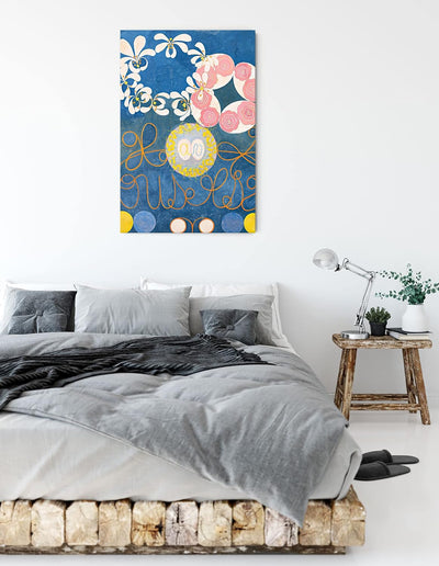 Generisch Hilma af Klint - The Ten Largest als Leinwandbild / Grösse: 120x80 cm / Wandbild / Kunstdr