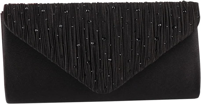 CORIOS Damen Abendtasche Glitter Strass Clutch Tasche Envelope Henkeltasche Glänzend Umhängetasche G