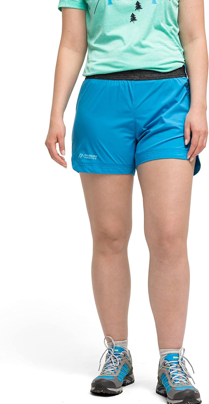 Maier Sports Damen Shorts Fortunit Shorty W, Kurze Wanderhose, elastische Outdoor Trekkinghose 38 An