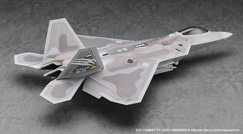 Hasegawa SP558 1/48 Ace Combat 7 Skies Unknwon, F-22 Raptor Strider 1 Modellbausatz, Mehrfarbig