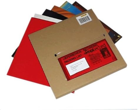 LP Schallplatten Versandkartons für 6-10 LPs Protected (50 Stück)