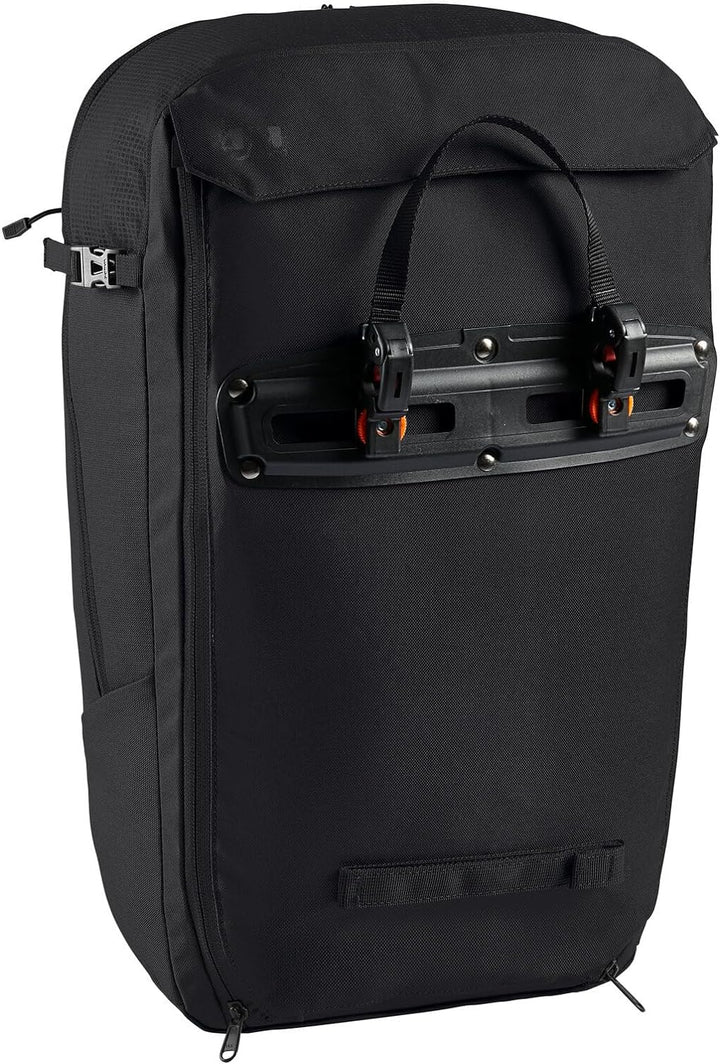 VAUDE Unisex Cycle 28 II Hinterradtaschen, Baltic sea/Umbra, Einheitsgrösse Einheitsgrösse Schwarz,