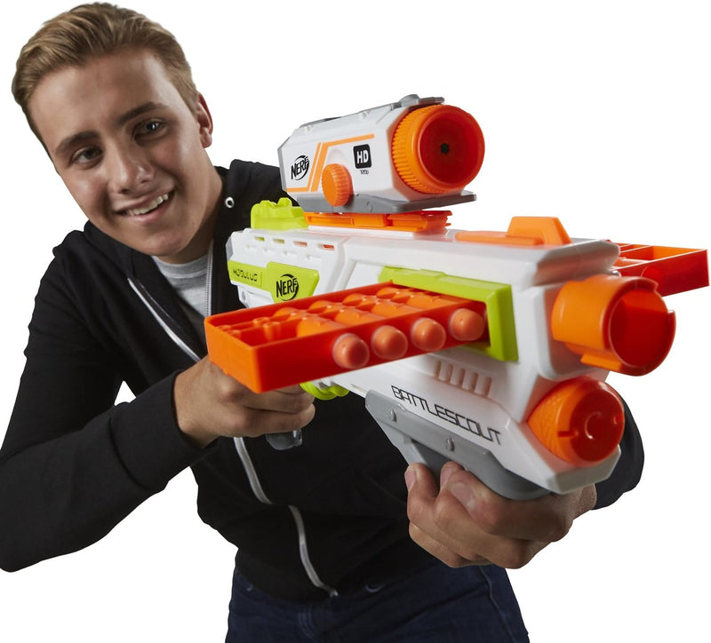NERF N-Strike Modulus BattleScout ICS-10 Frustfreie Verpackung, Frustfreie Verpackung