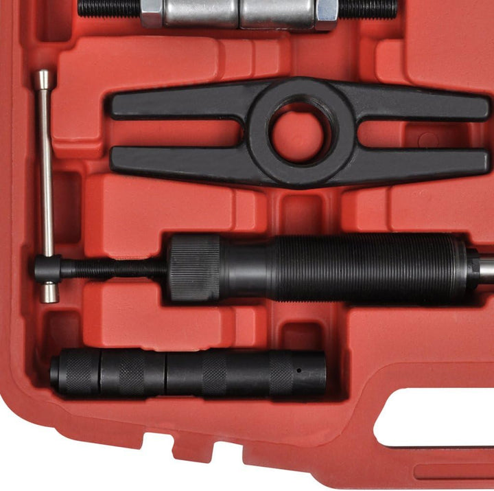 Festnight 25 tlg. Hydraulischer Abzieher Puller/Separator Werkzeugset für Gleitlager für Nutzfahrzeu