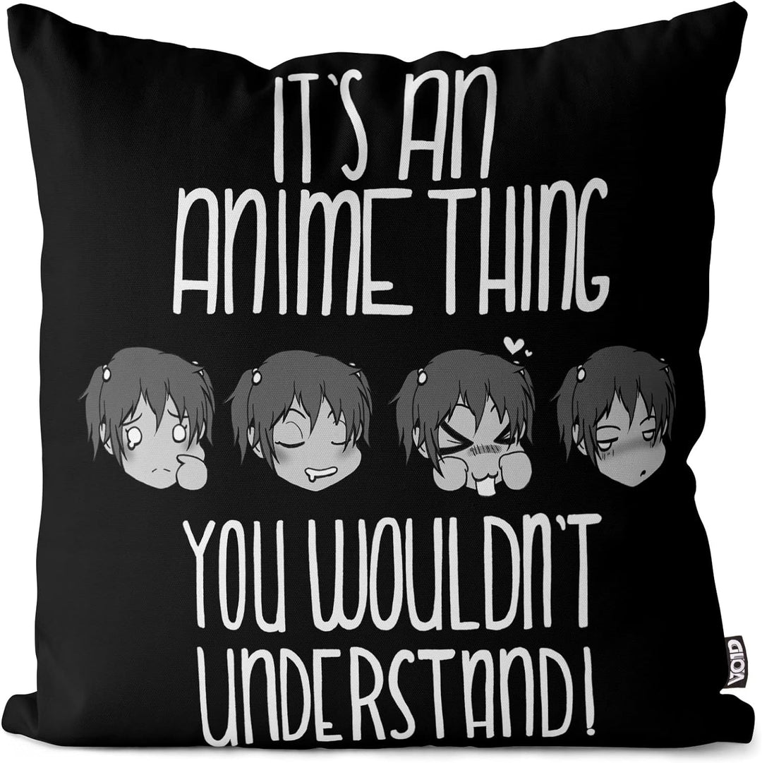 VOID Anime Thing Mädchen Kissenbezug Kissenhülle Polyester wasserfest Outdoor Indoor Fan Manga Japan