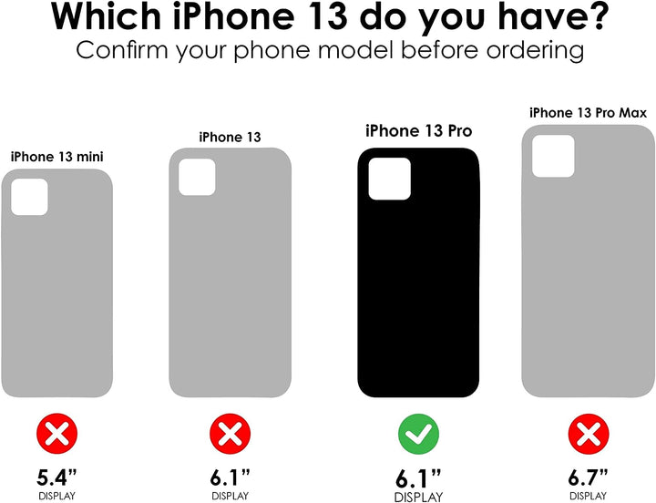 OtterBox Commuter Hülle für iPhone 13 Pro, sturzsicher, schützende Hülle, 3x getestet nach Militärst