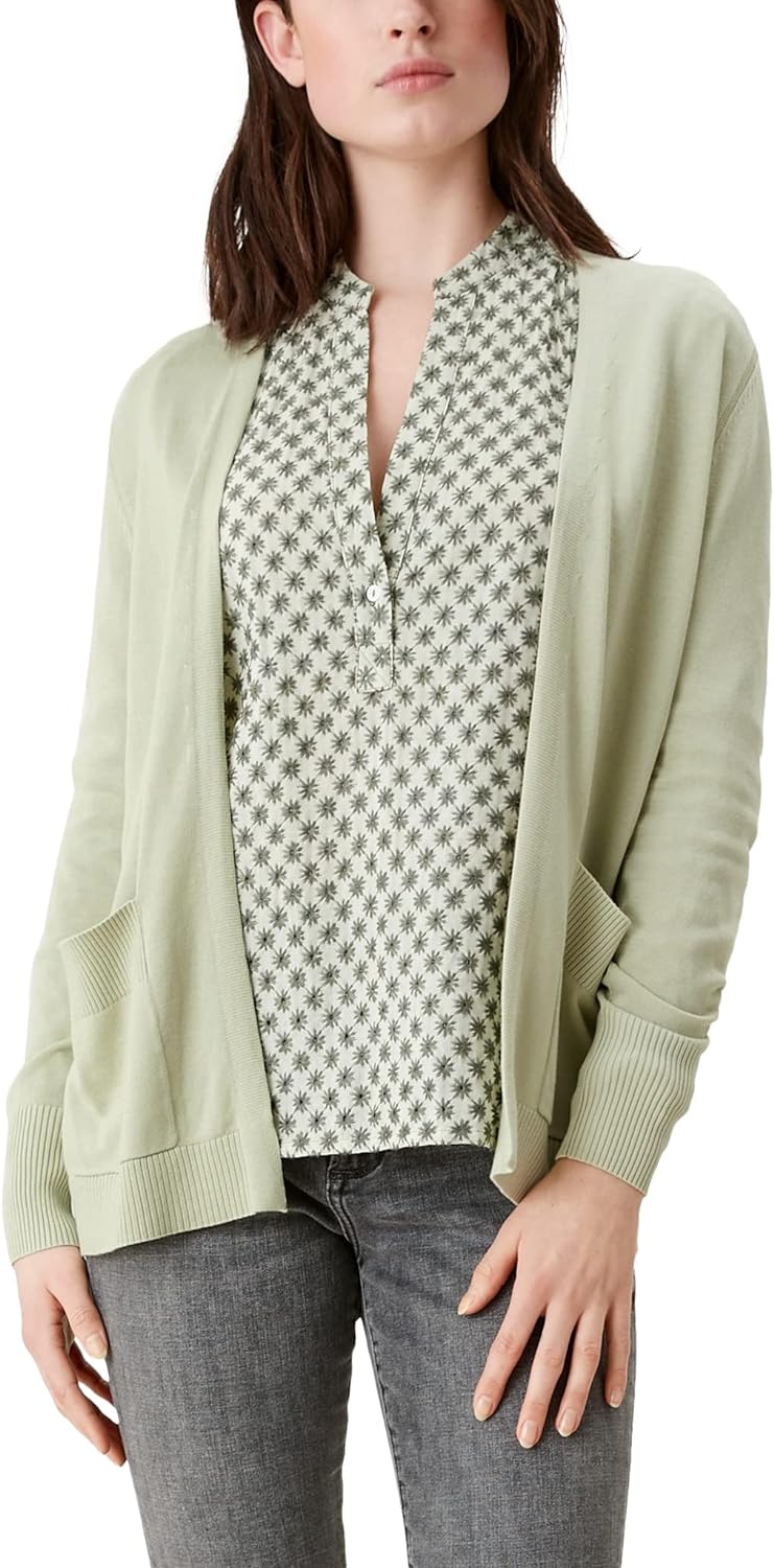 s.Oliver Damen Jacke Langarm 34 sage, 34 sage