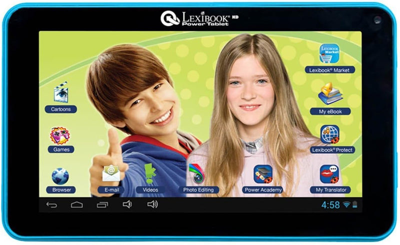 LEXIBOOK mfc162es Tablet-7 (WiFi 8 GB Android 4,1 Blau)