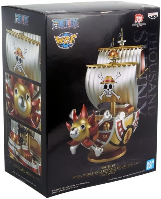 BANPRESTO One Piece – Thousand Sunny – Figur Mega WCF Special 19 cm