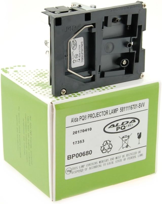 Alda PQ-Premium, Beamerlampe / Ersatzlampe für BENQ SP840 Projektoren, Lampe mit Gehäuse
