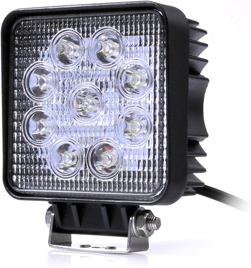 Greenmigo 6x 27W LED Scheinwerfer Offroad Lampe Flood Arbeitsscheinwerfer 12V 24V Zusatzscheinwerfer