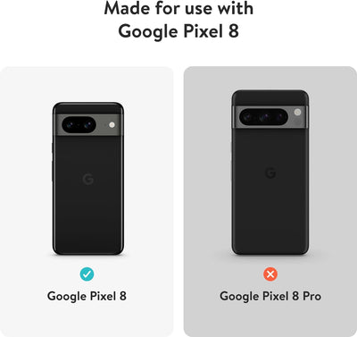 Mous - Ultra Resistant Hybrid Glas Displayschutzfolie für Google Pixel 8 - Anti-Kratzer & Bruchsiche