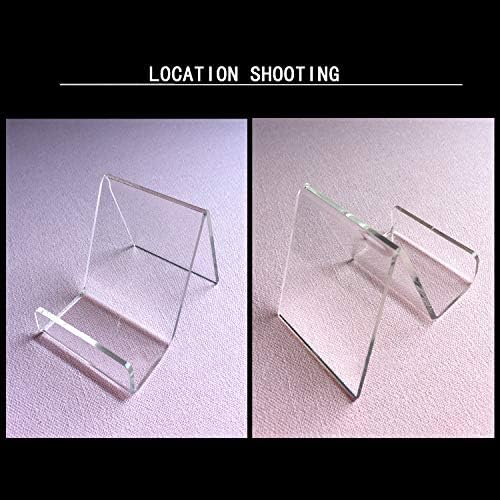 Plexiglas Display Halter Klar Acryl Display Ständer Transparent Buch Display Ständer für Schuhe Tele