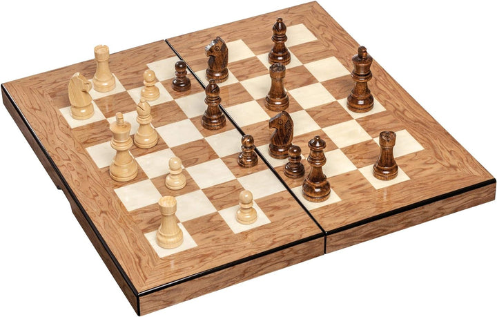 Philos 2518 Schach-Backgammon-Dame-Set, Feld 40cm