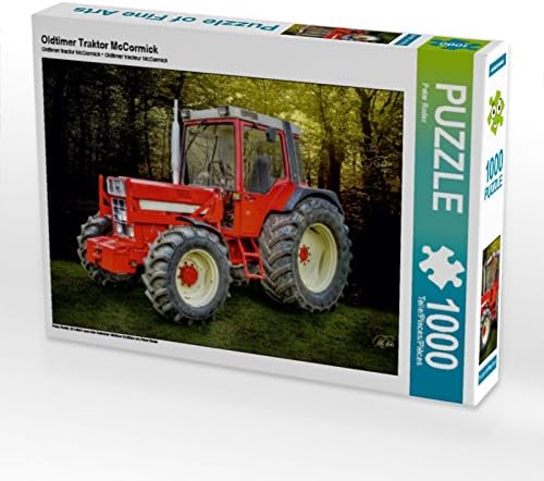 CALVENDO Puzzle Oldtimer Traktor McCormick 1000 Teile Lege-Grösse 64 x 48 cm Foto-Puzzle Bild von Pe