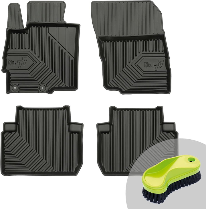 FROGUM No.77 Gummimatten Ganzjahresset von Auto Fussmatten Autofussmatten für Mitsubishi Eclipse Cro