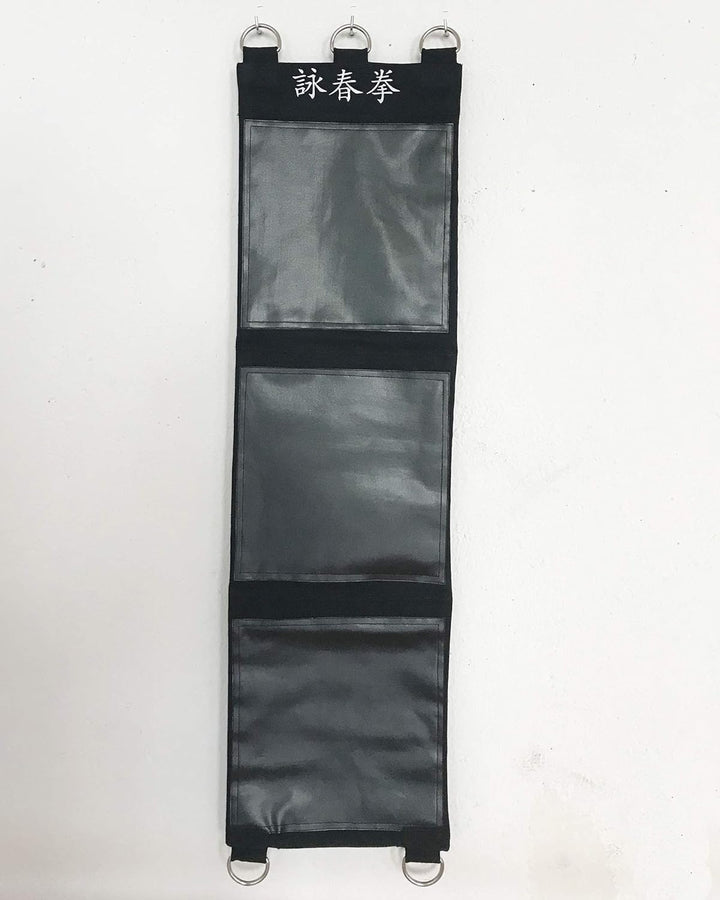 TAO Stanz-Wandtasche Wing Chun Wandtasche Canvas und PU-Leder DREI Abschnitte Ziel Treffer (ungefüll