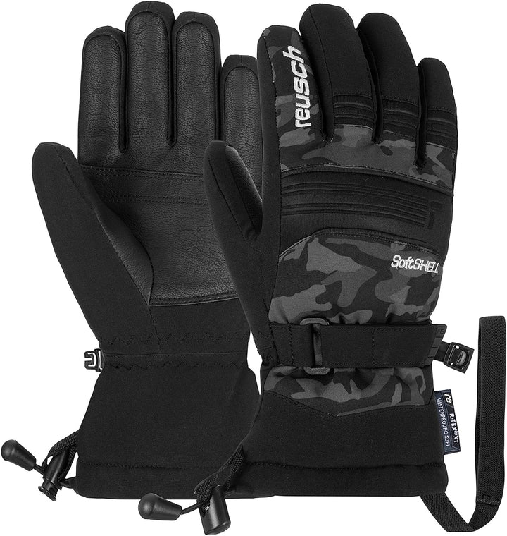 Reusch Unisex Jugend Kinder Handschuhe Kondor R-tex Xt Junior Warm, Wasserdicht, Atmungsaktiv 6 grau
