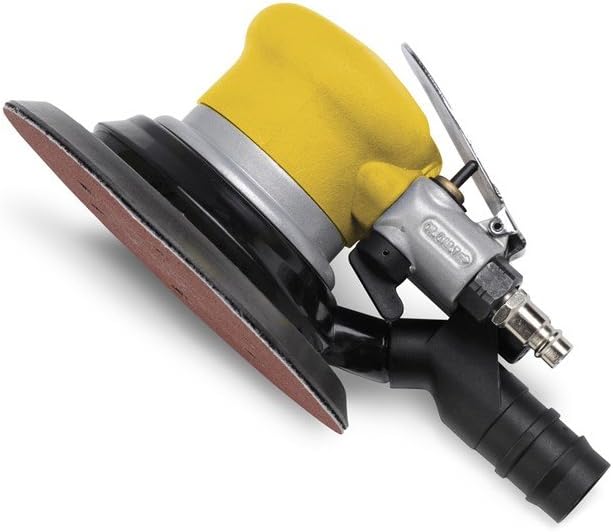 POWAIR0013 Druckluft Schleifer Exzenterschleifer Schleifmaschine Teller Ø150mm Hub 5mm