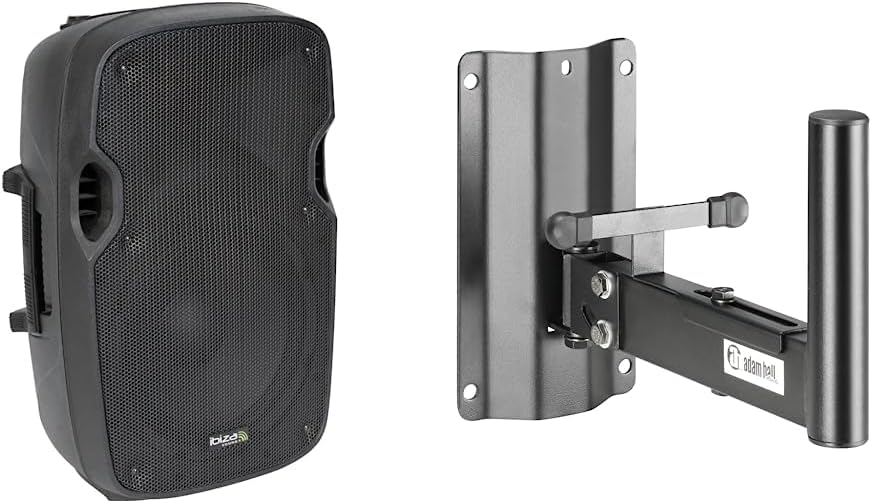 Ibiza XTK10A Aktiver Plug & Play-Lautsprecher 10"/25cm mit 300W RMS - Kompressionshochtöner & Adam H