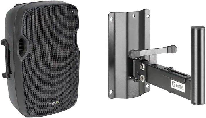 Ibiza XTK10A Aktiver Plug & Play-Lautsprecher 10"/25cm mit 300W RMS - Kompressionshochtöner & Adam H