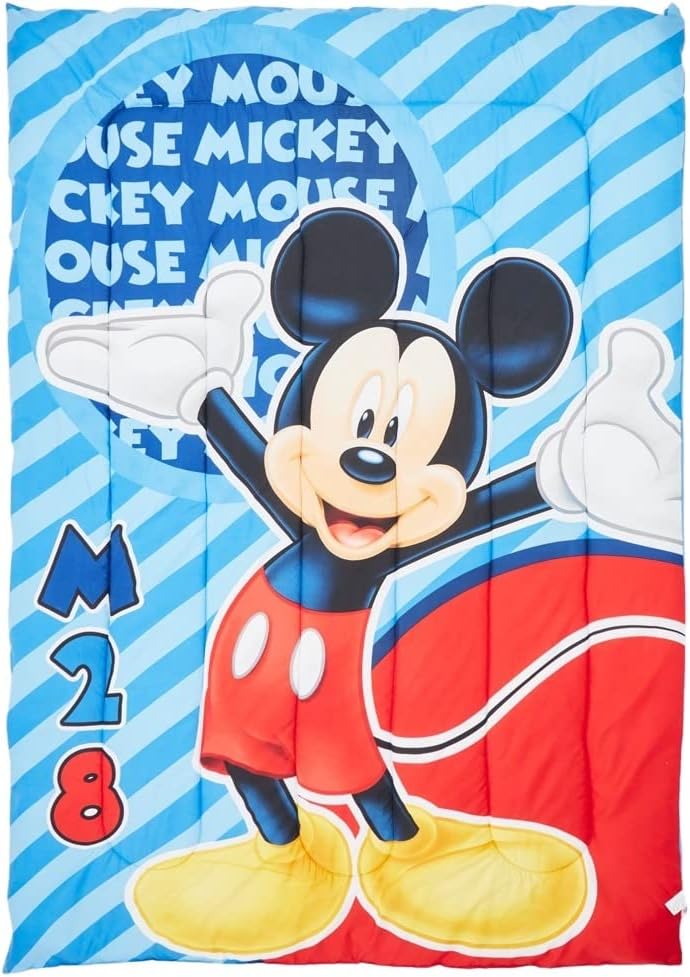 Disney Couette Mickey 140X200CM garçon, ciel, TU