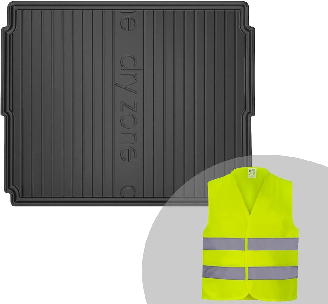 FROGUM DryZone Gummimatte Ganzjährige Praktische Auto Kofferraummatte Kofferraumwanne passend für Pe
