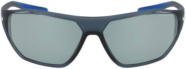 Nike Unisex Aero Drift Sunglasses, 021 Matte Dark Grey/Grey/Silvr, One Size