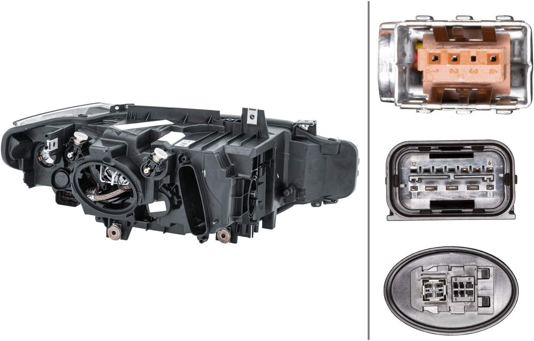 HELLA 1EL 354 983-111 Bi-Xenon/LED-Hauptscheinwerfer - links - für u.a. BMW 3 (F30, F80), Links