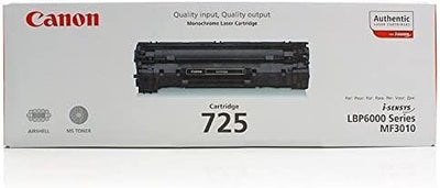 Canon CRG 725 Lasertoner, 1600 Seiten, Laser, Box, Schwarz