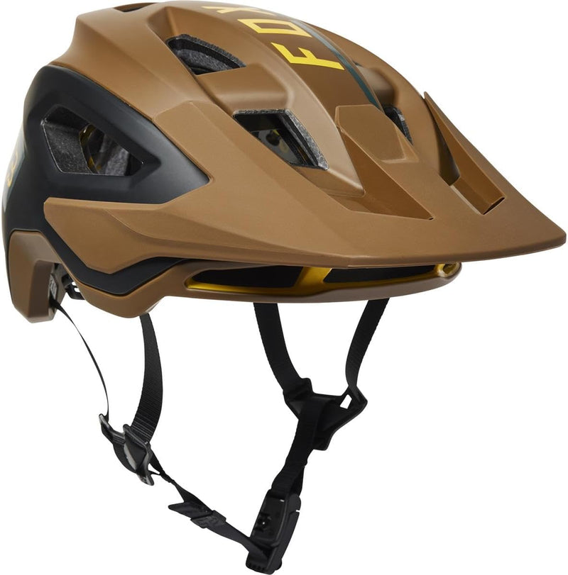 Fox Enduro MTB-Helm Speedframe Pro Blocked - Nutmeg Braun S, Braun S