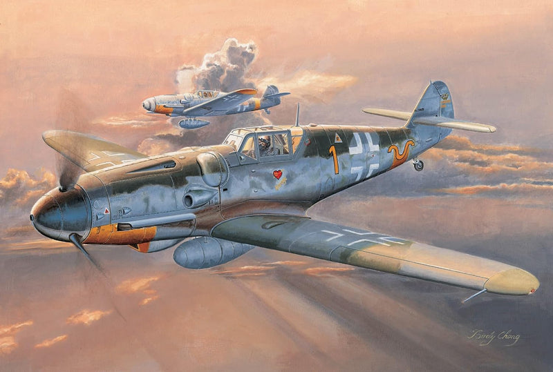 Trumpeter 02296 Modellbausatz Messerschmitt Bf 109G-6 (Early)