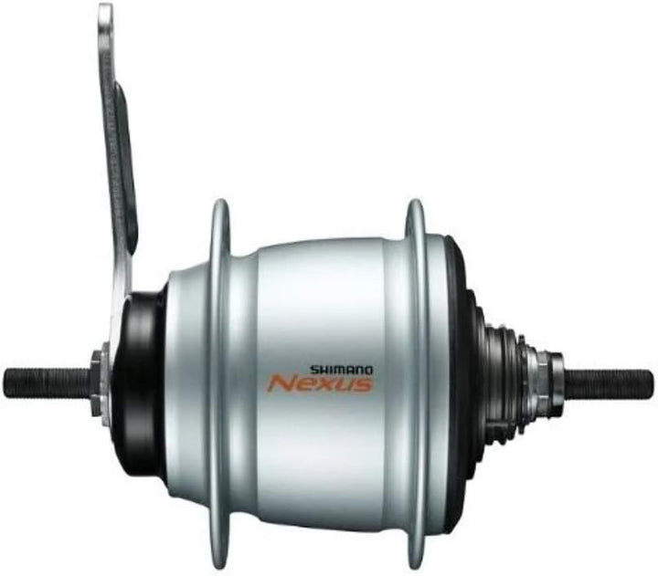 SHIMANO Nexus 8 Rear Hub with Back Pedal for Nexus 8 (Silver) Mehrfarbig, Mehrfarbig