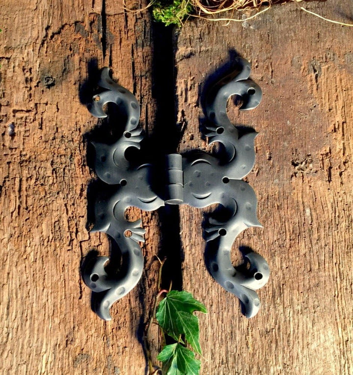 Antikas - Schmetterlingsscharnier, Antike Scharniere, Truhen-Scharniere, Tischbänder antik