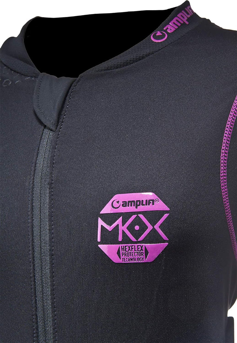 Amplifi Damen MKX Top Protektor Fahrradprotektor Schutzkleidung black rose XS-S, black rose XS-S