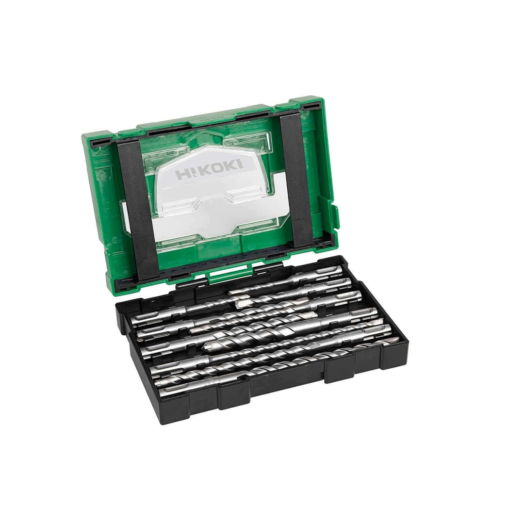 HitachiHIKOKI Bohrer-Set, 40030030, 10tlg SDS-Plus Bohrer