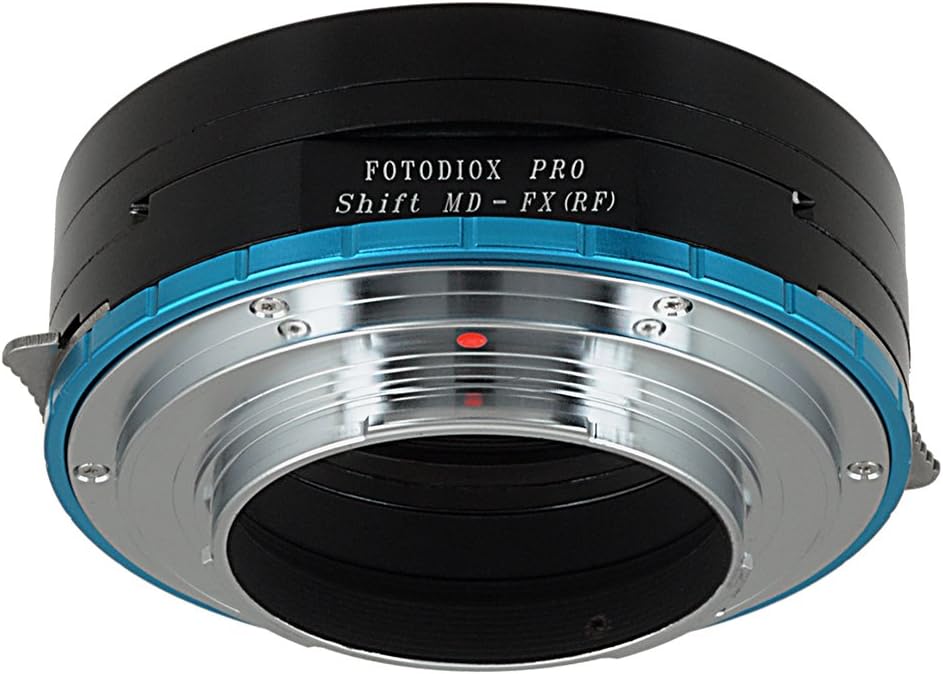 Fotodiox Pro Shift Lens Mount Adapter Compatible with Minolta MD Lenses on Fujifilm X-Mount Cameras