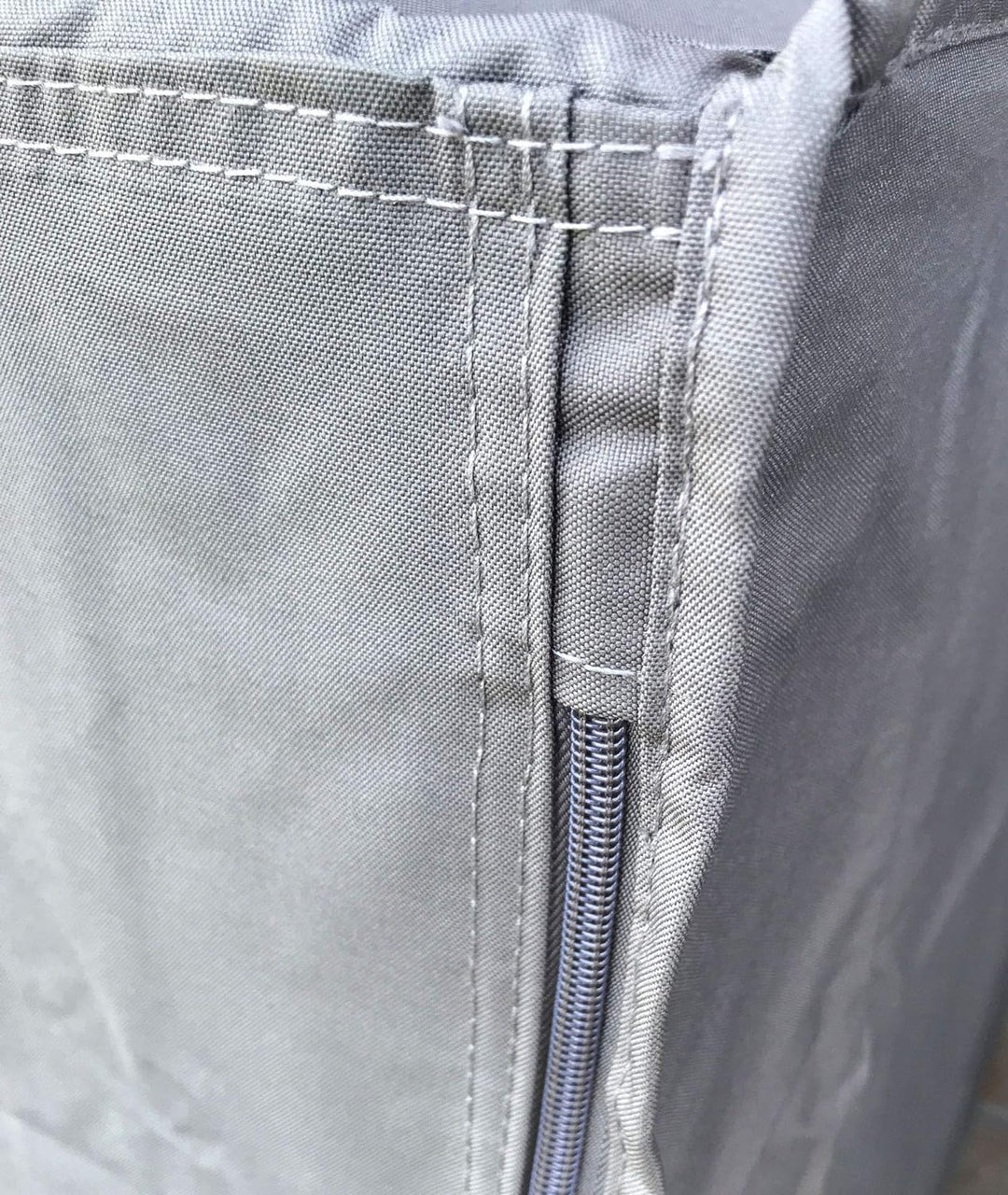 QUICK STAR Gitterbox Abdeckung 125x85x87cm Grau Schutzhülle Abdeckplane