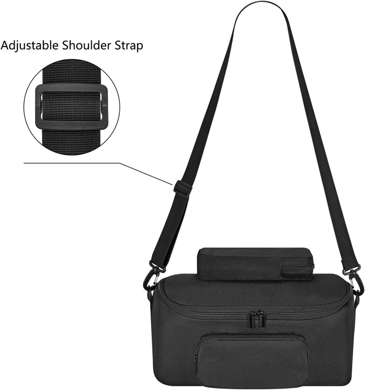 Hzycwgone Tasche Hülle Tragetasche für W-King T9-2 80W Tragbarer Kabelloser Lautsprecher Box Musikbo