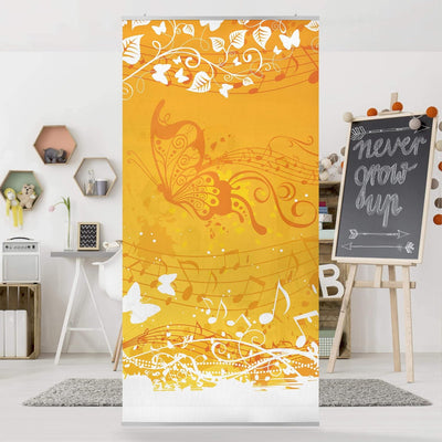 Bilderwelten Raumteiler Autumn 250x120cm inkl. transparenter Halterung 250x120cm incl. transparent h