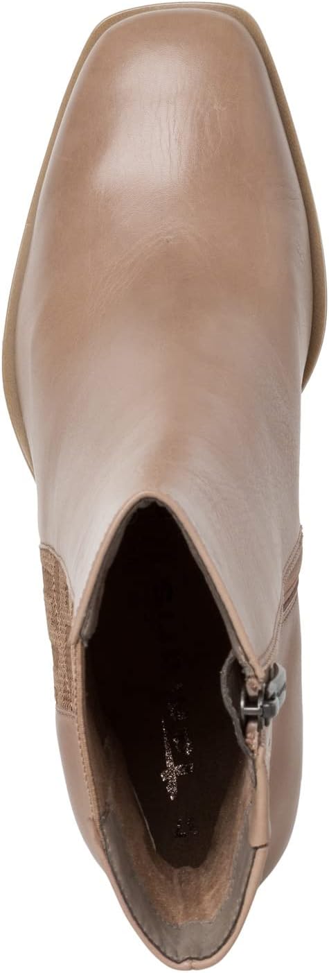 Tamaris Damen Stiefelette 1-1-25361-29 normal 39 EU Taupe, 39 EU Taupe