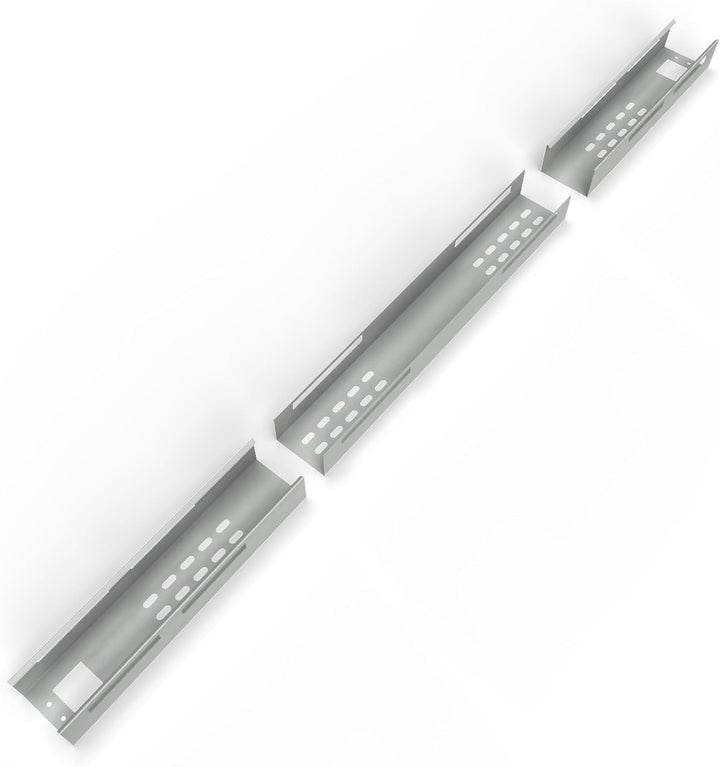 EISNHAUER® Kabelwanne Beam, extra Lange Kabelführung, flexibel verstellbar 110 bis 170 cm, Metall (S