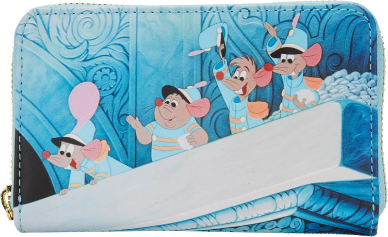 Loungefly Disney Porte-temonnaie Cinderella Prinzessin Szene Standard Mehrfarbig, Standard Mehrfarbi