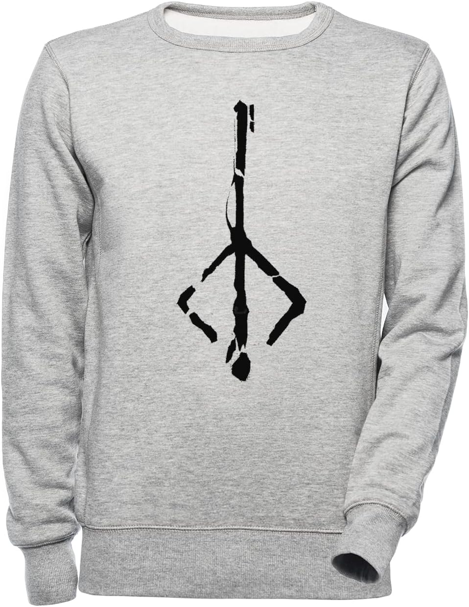 Luxogo Jäger Mark Bloodborne Unisex Grau Jumper Sweatshirt Herren Damen Unisex Grey Jumper Men's Wom