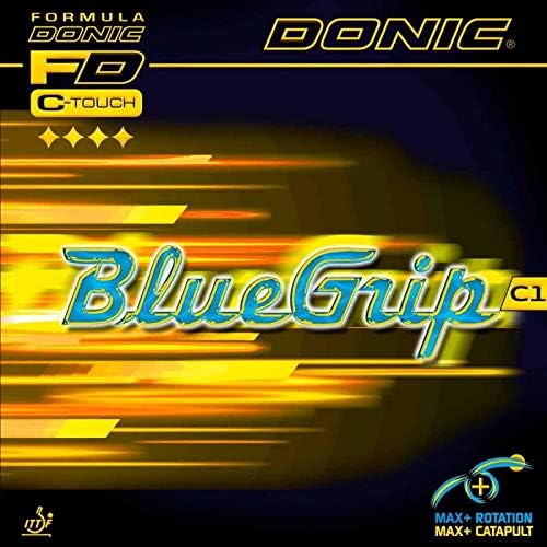 DONIC Belag Blue Grip C1 2,3 mm, schwarz 2,3 mm, schwarz, 2,3 mm, schwarz 2,3 mm, schwarz