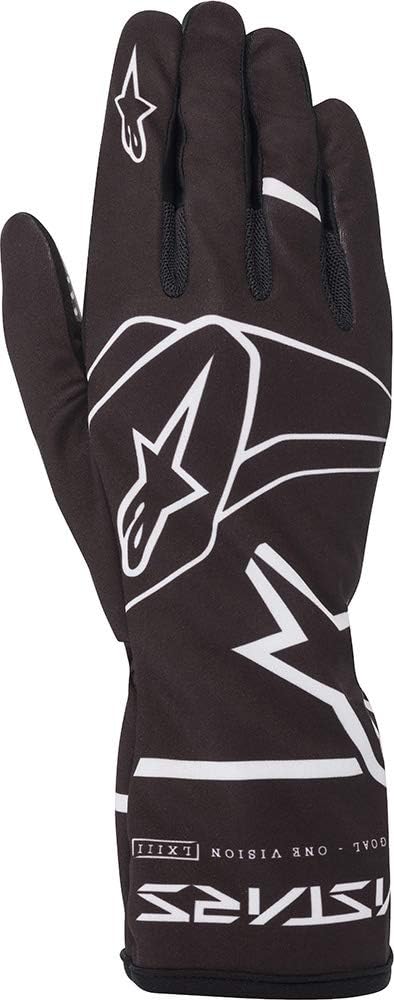 Alpinestars Karthandschuhe Tech 1-K Race V2 SOLID schwarz/Weiss XL